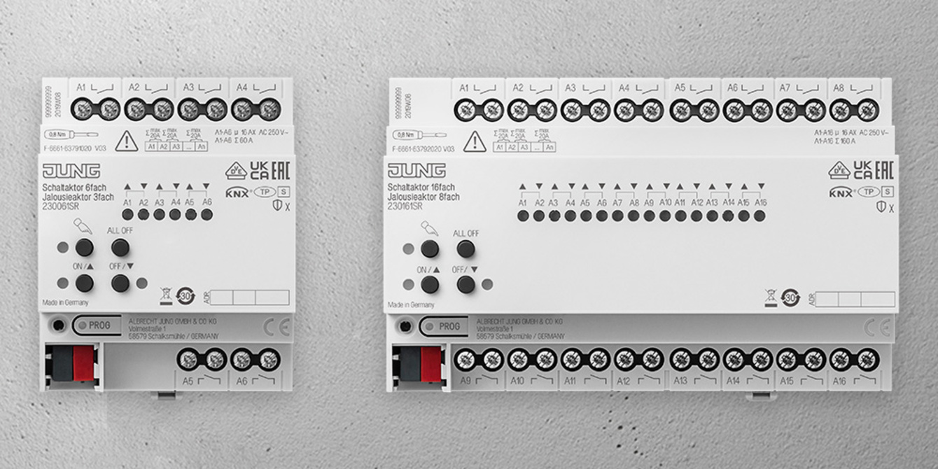 KNX Schalt- und Jalousieaktoren bei SES Schleusinger Elektro-Service GmbH in Schleusingen