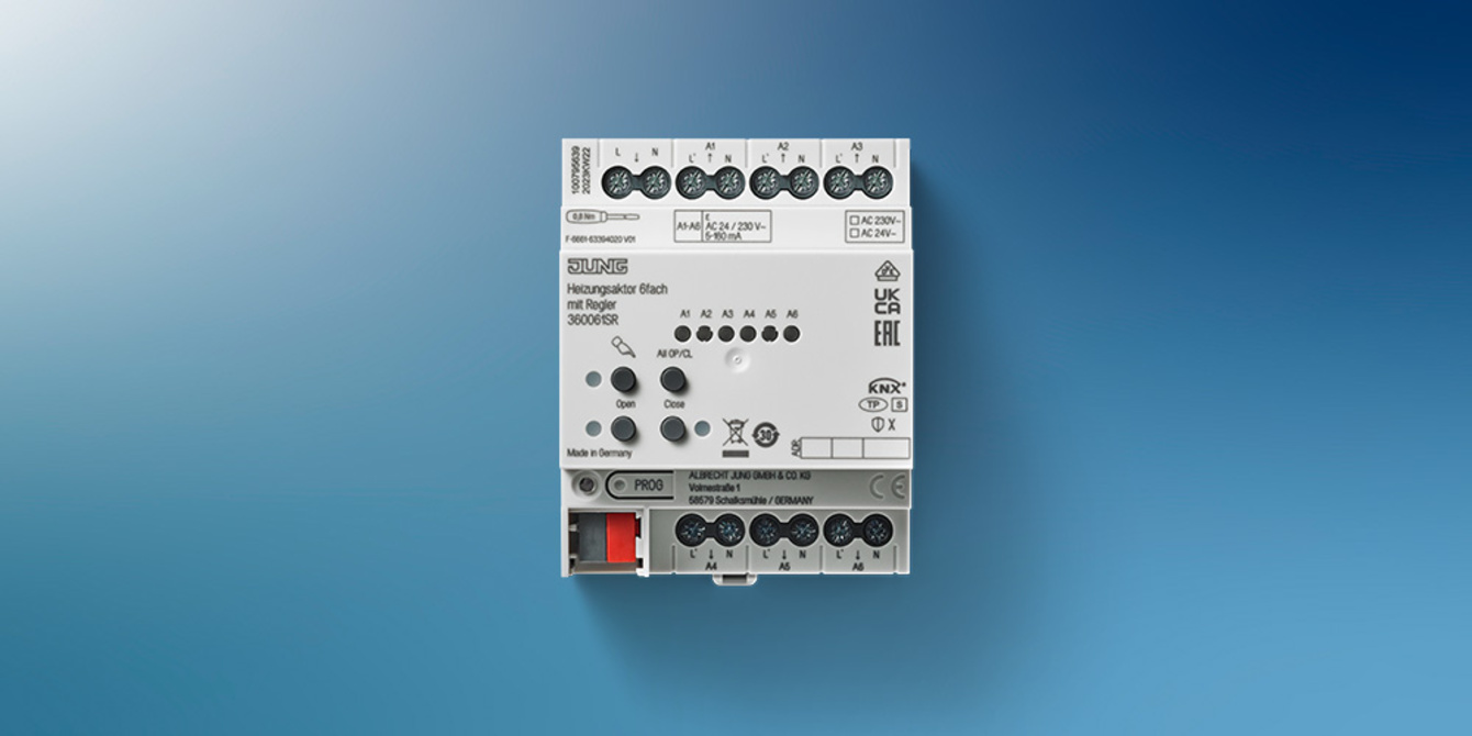 KNX Heizungsaktor 6-fach bei SES Schleusinger Elektro-Service GmbH in Schleusingen