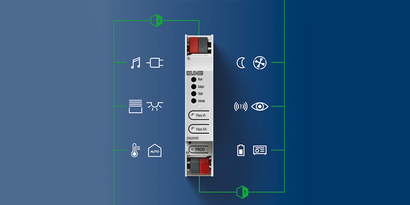 KNX Bereichs- und Linienkoppler bei SES Schleusinger Elektro-Service GmbH in Schleusingen