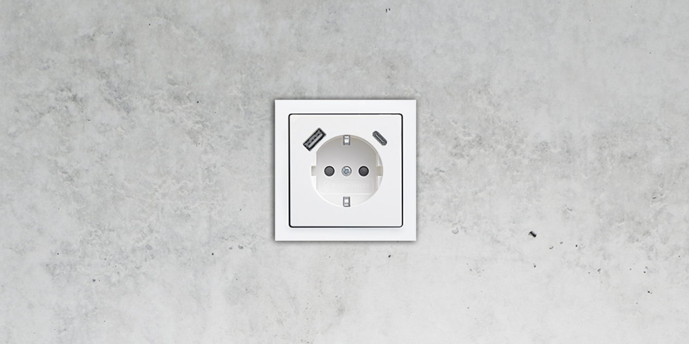 SCHUKO® USB-Steckdose bei SES Schleusinger Elektro-Service GmbH in Schleusingen